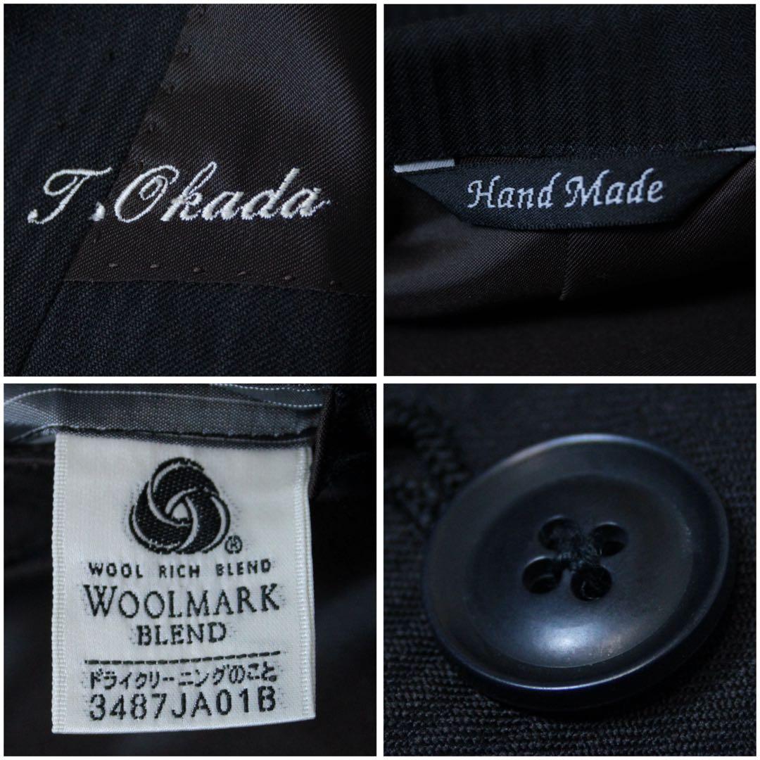 極美品 SUIT SELECT スーツセレクト 3ピース セットスーツAB8