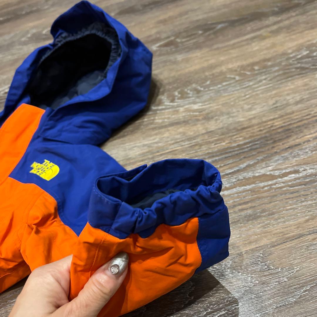 ノースフェイス　つなぎ　90 100美品　スキーウェア　外遊び　女の子