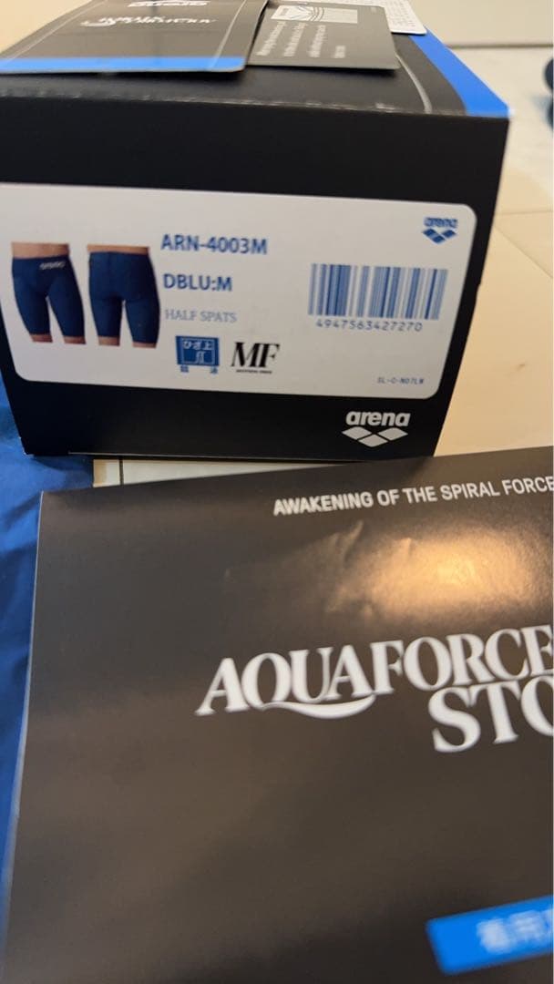 arena アクアフォースストーム MF Mサイズ 競技用 水泳