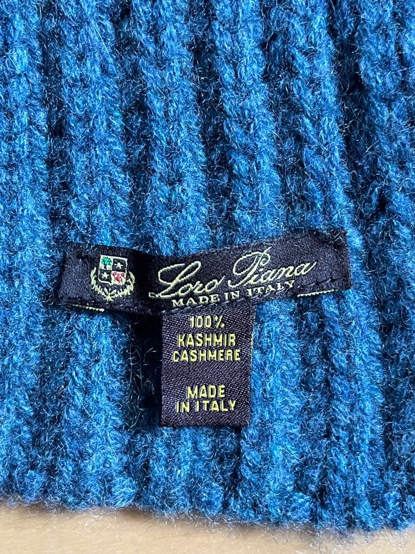 Loro Pianaロロピアーナ　カシミア100%マフラー イタリア製