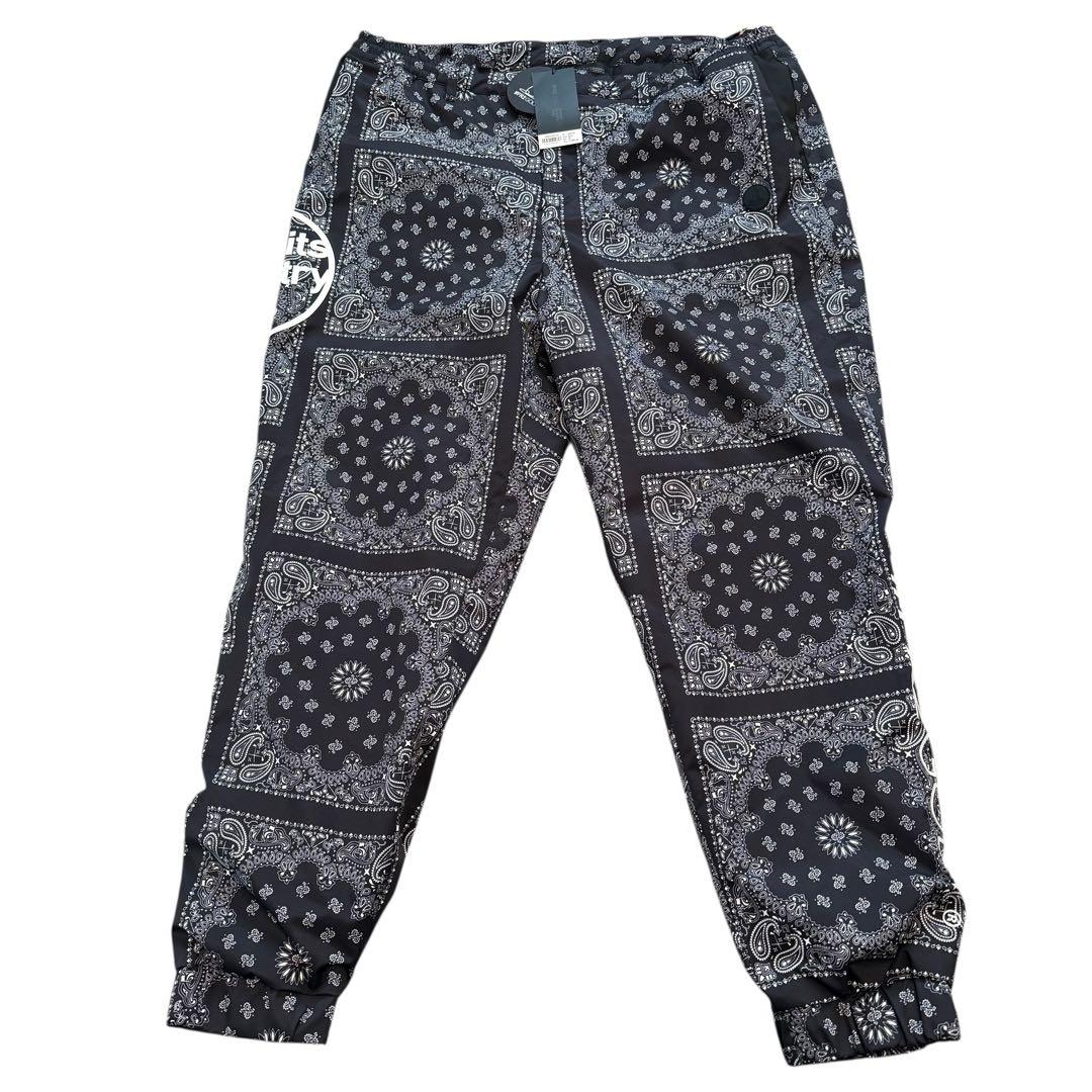 #FR2 GOLFエフアールツーゴルフ 中綿パンツペイズリー柄2XL新品タグ付き