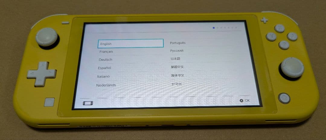 Nintendo Switch Lite イエロー 本体　ジャンク品