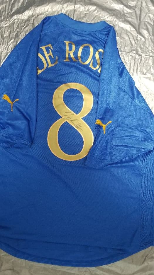 デ・ロッシ　ダニエレ・デ・ロッシ　ダニエレデロッシ　直筆サイン　サイン　ユニフォ