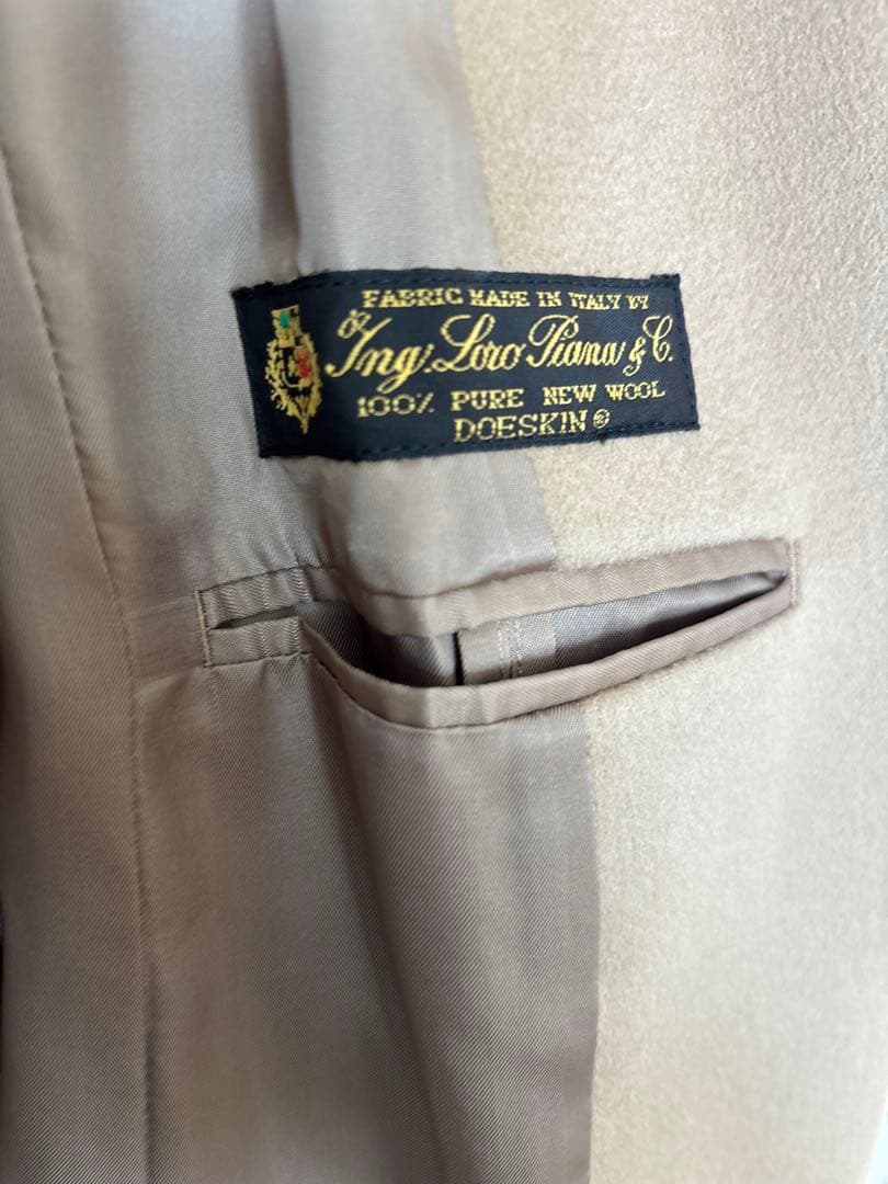 ロロピアーナウールロングコート 23区