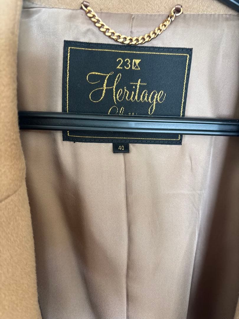 ロロピアーナウールロングコート 23区