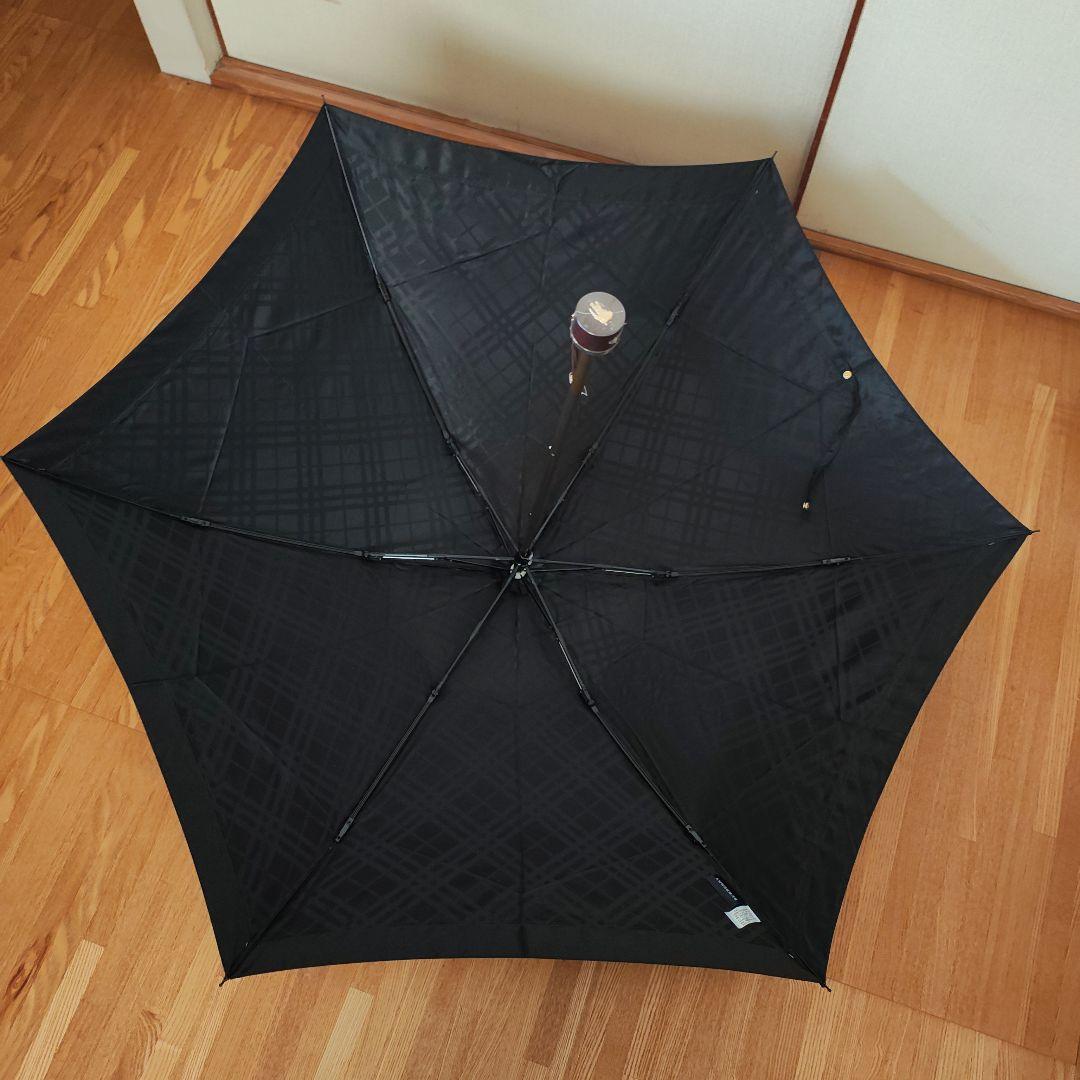 BURBERRY 折りたたみ傘 ブラック 55センチ