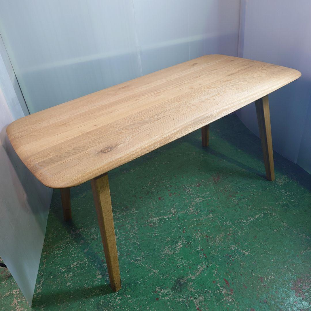 ナチュラルウッド 長方形ダイニングテーブル　0263◇