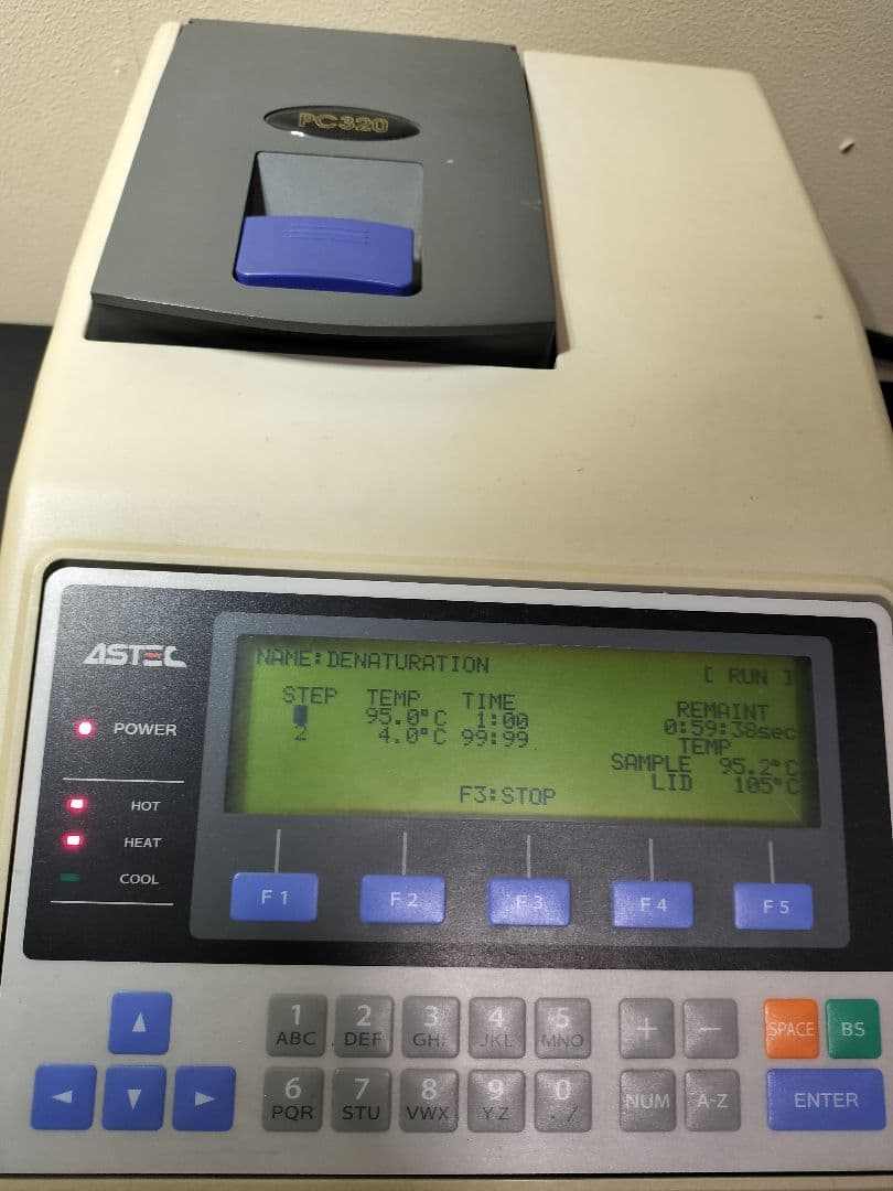 アステック　ASTEC　サーマルサイクラー　PC-320 PCR装置