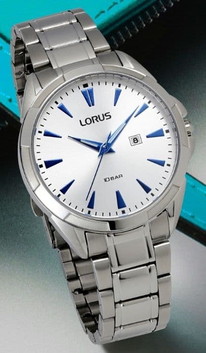 新品セイコーローラスSEIKO LORUSメンズ腕時計ブルー日本製ホワイト逆輸入