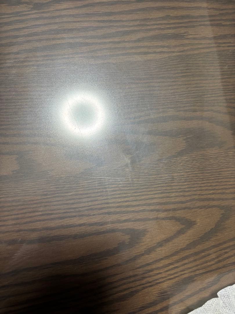 ③テーブルのみ　カフェオーク色(浜本工芸)ソファダイニング