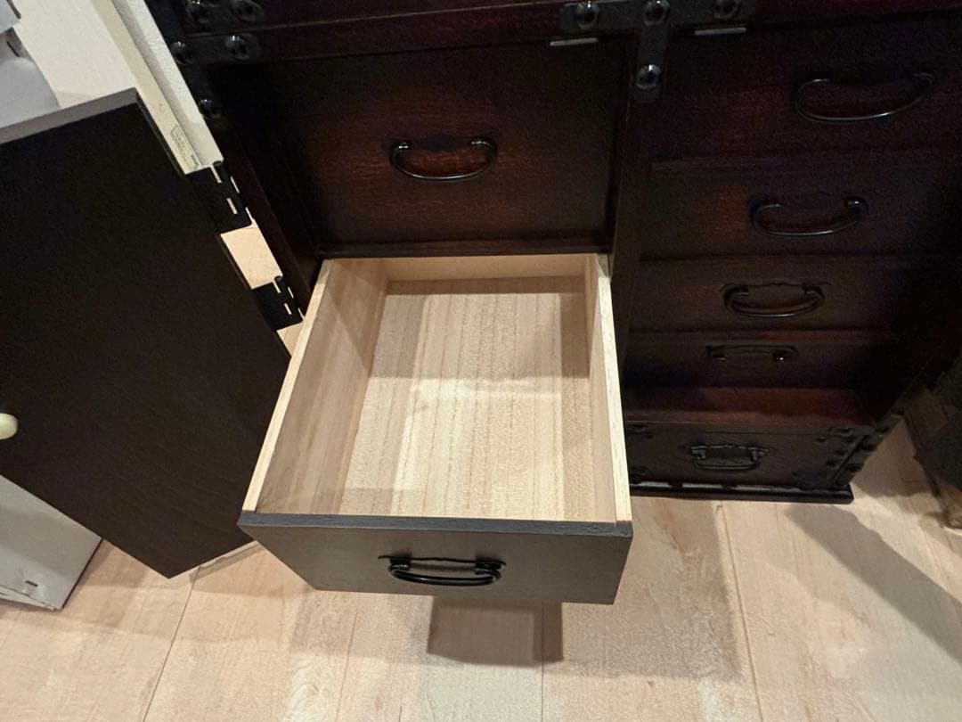 金庫 和風 レトロ 小物入れ