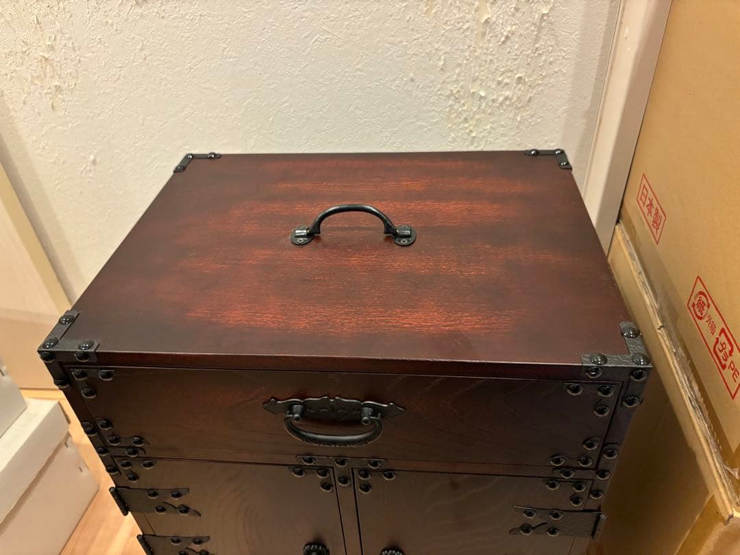 金庫 和風 レトロ 小物入れ