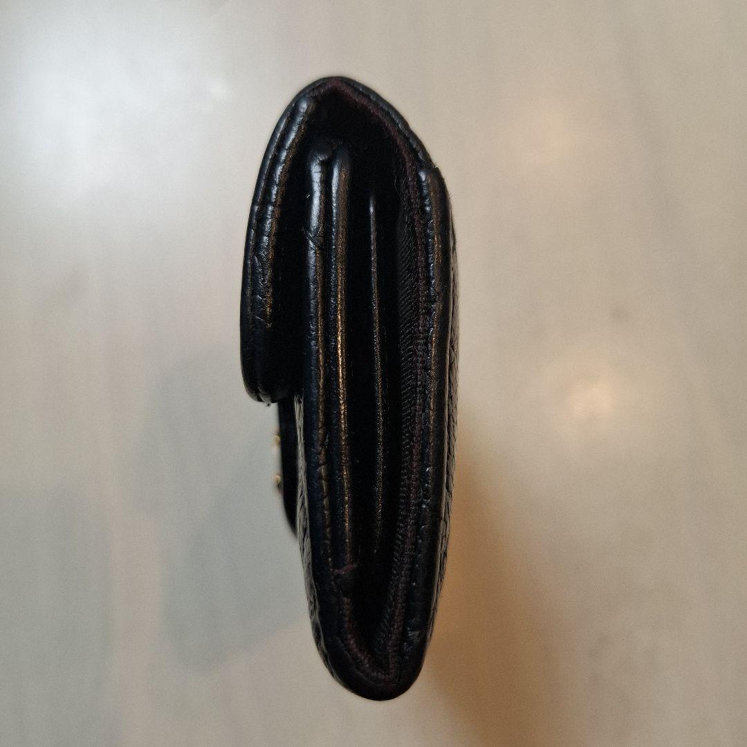 CHANEL ブラック キーケース　キャビアスキン