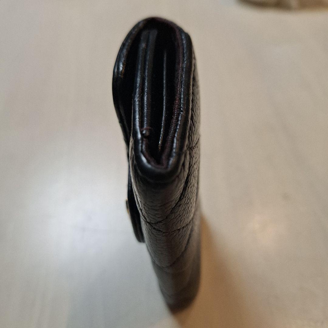 CHANEL ブラック キーケース　キャビアスキン