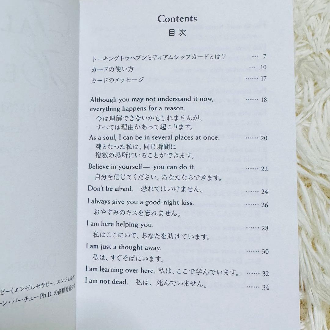 トーキングトゥヘブンミディアムシップカード 日本語版 占い