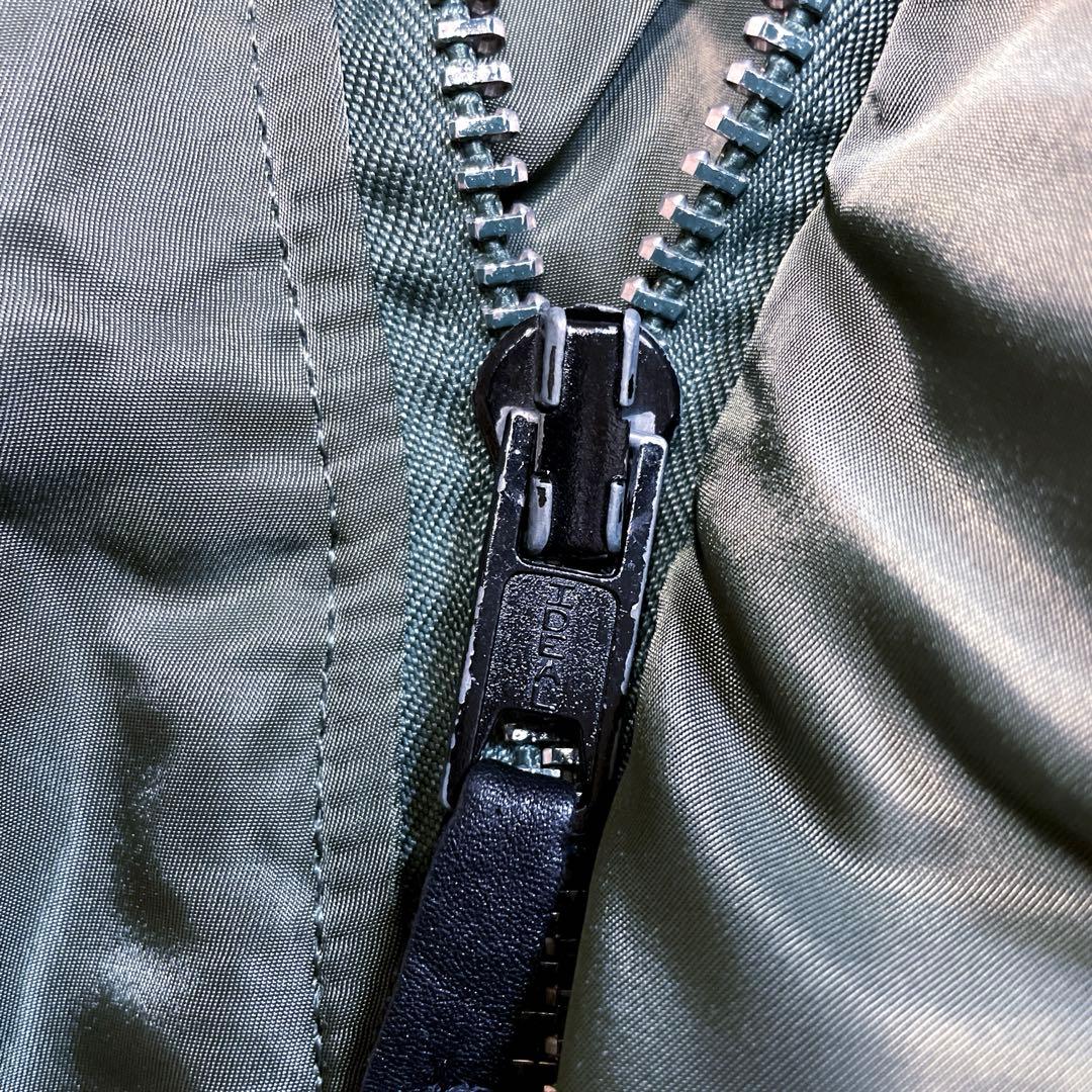 希少！ALPHA N-2B MA1フライトジャケット 短丈Y2Kアメカジ