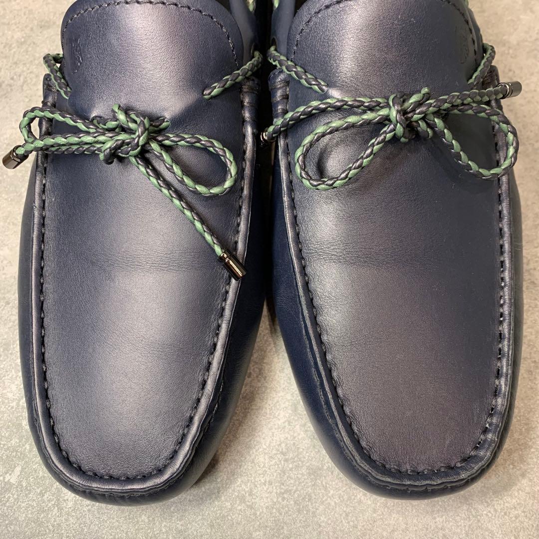 【極美品】TOD'S ゴンミーニ ドライビングシューズ レザー 24.5cm