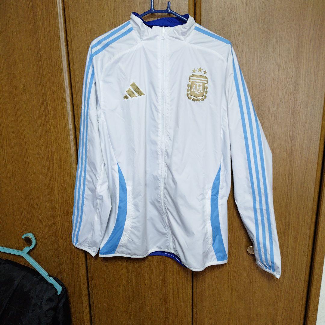 アルゼンチン代表 アンセム リバーシブル ジャケット w杯制覇 三ツ星