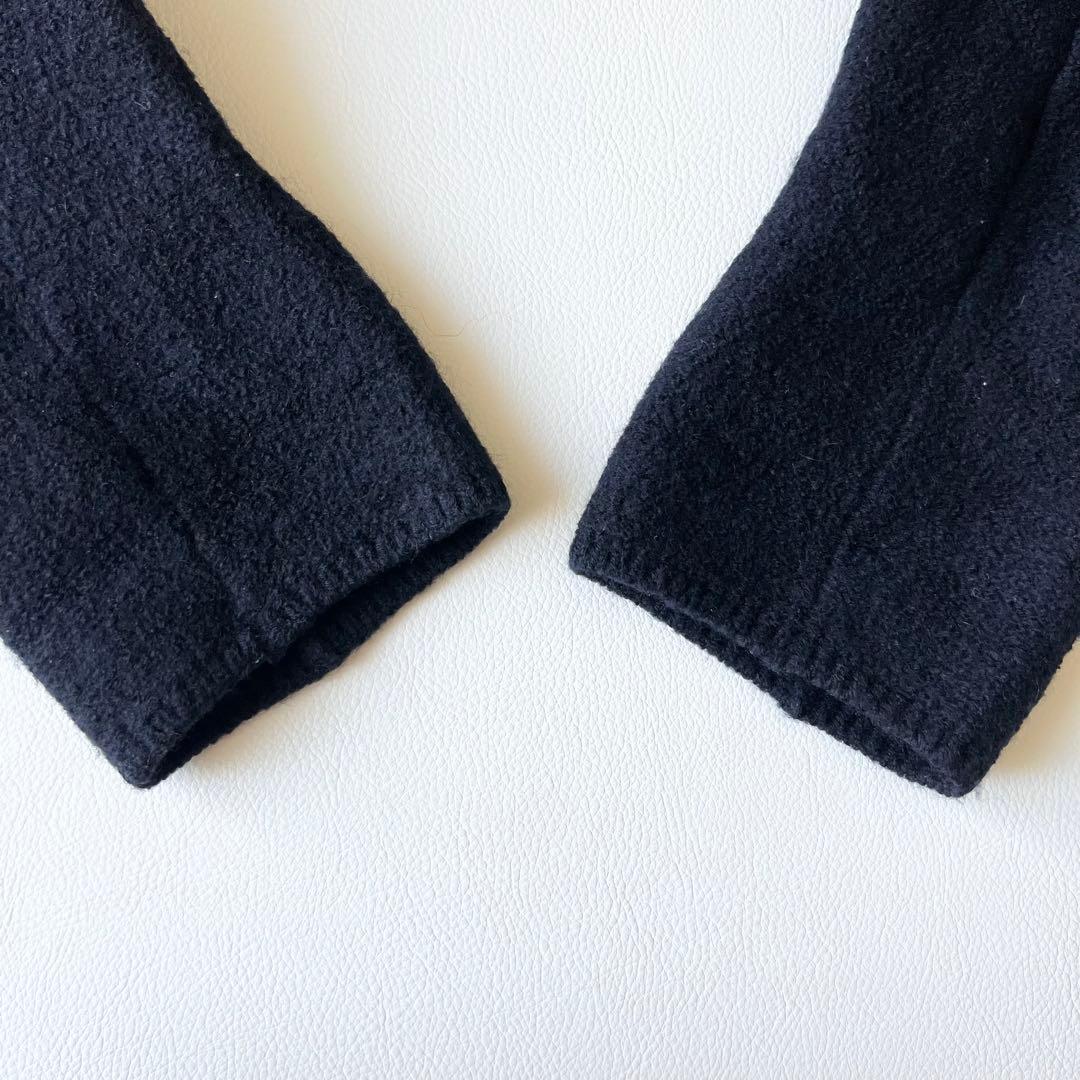 3200【極美品】45R 縮絨ウールジャケット テーラードジャケット