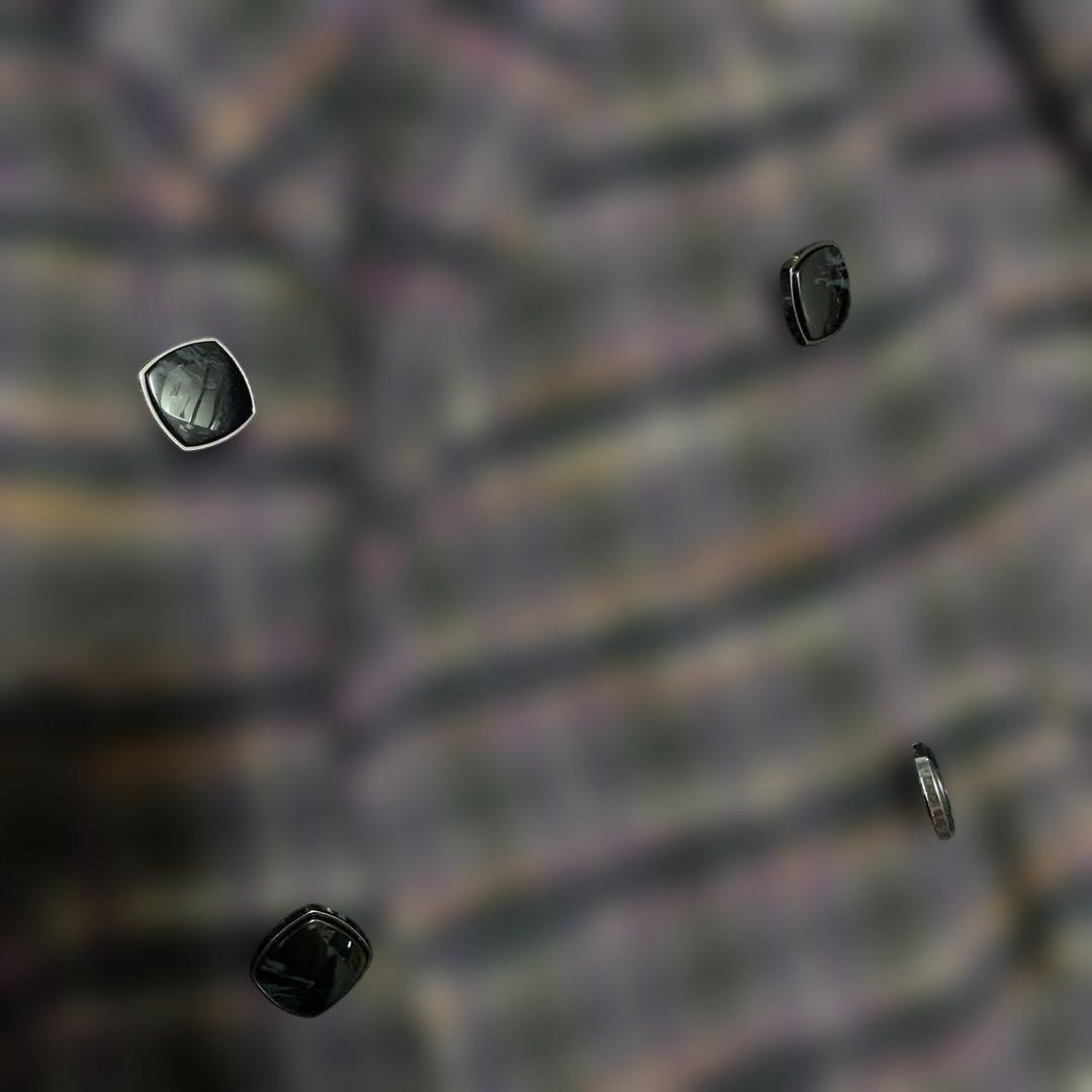 Rene　ルネ　ツイード　TISSUE　コート　ジャケット　ダブルボタン