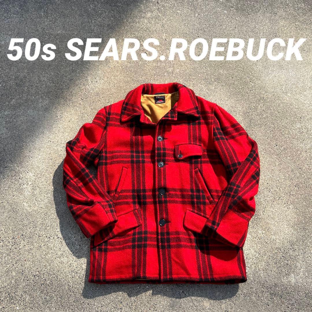USA製 50s シアーズ ローバック gcHiggins ウール ハンティング