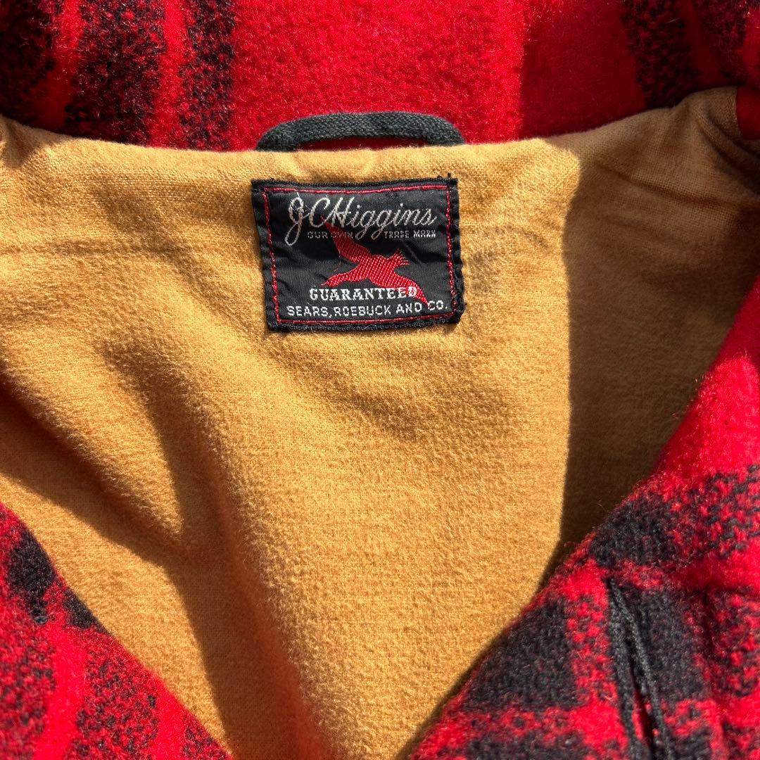 USA製 50s シアーズ ローバック gcHiggins ウール ハンティング