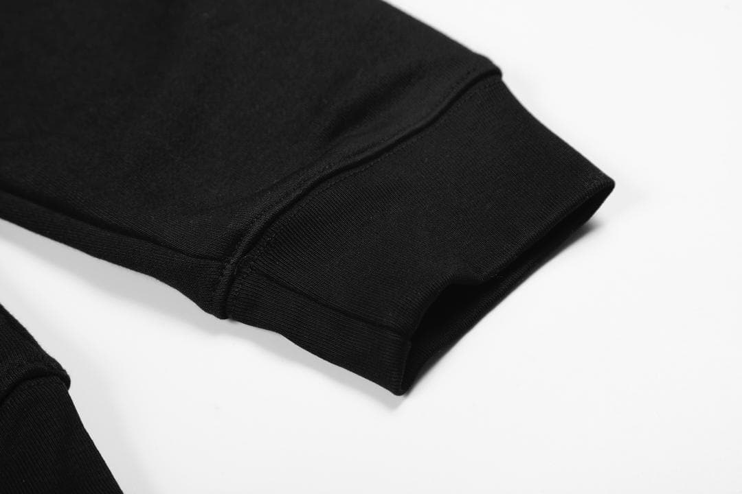 ブラック スウェット トレーナー 男女兼用