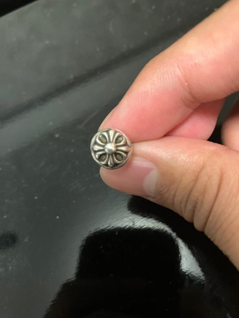 CHROME HEARTS フラワーモチーフ ピアス(片耳用)