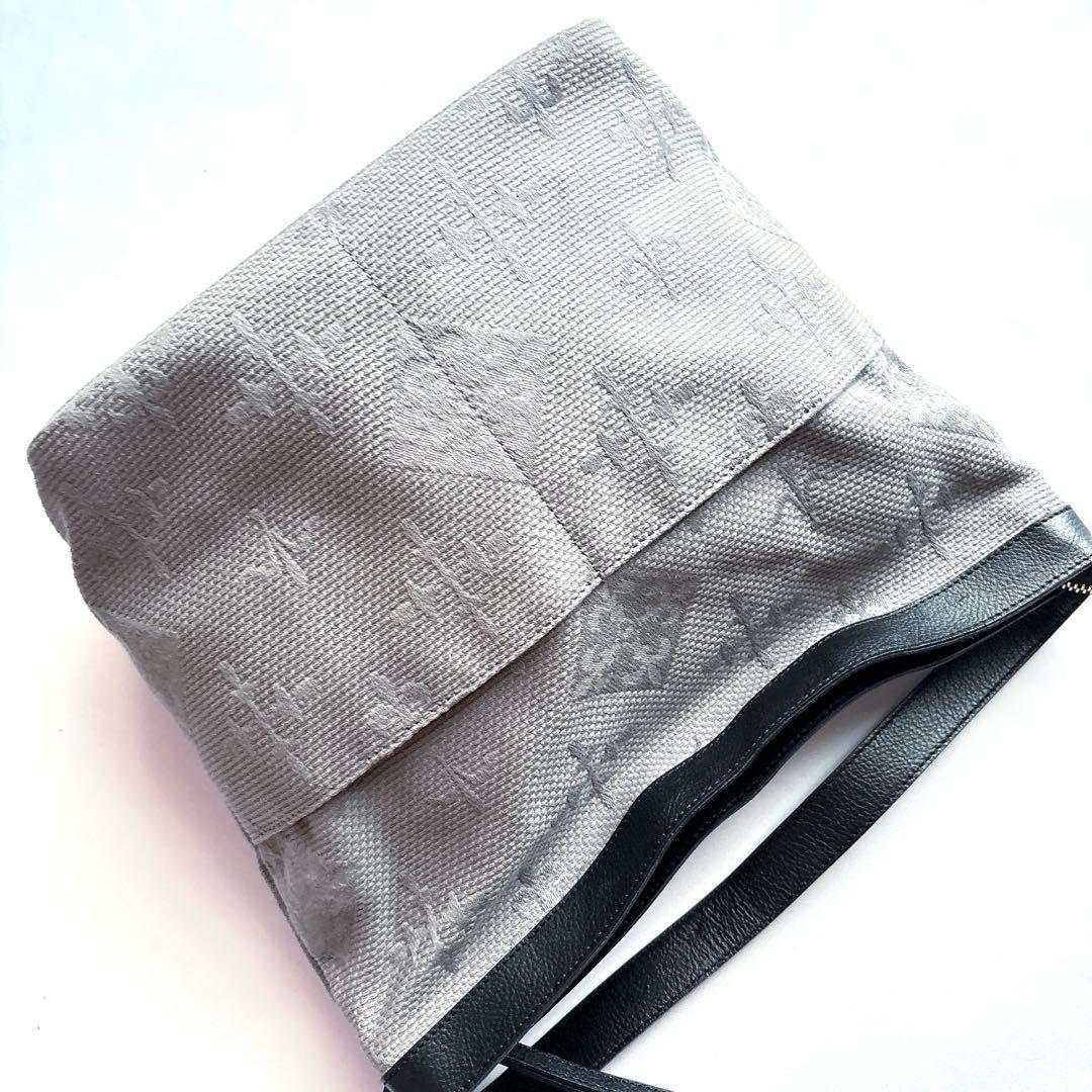 【美品】russet ラシット 刺し子ワンショルダーバッグ