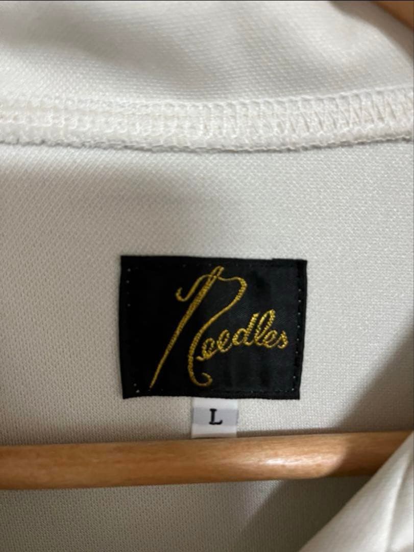 Needles トラックジャケット ホワイト/パープル