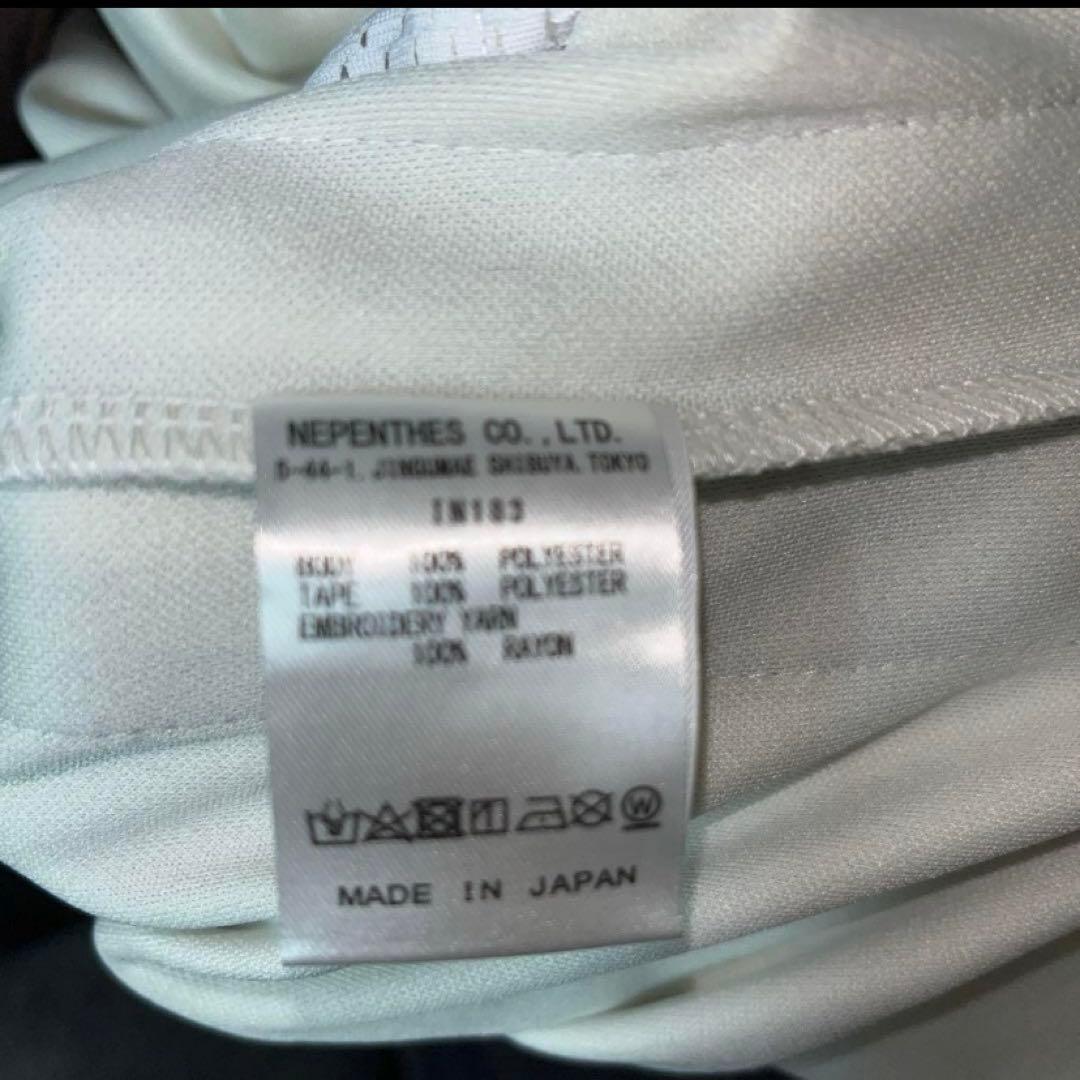 Needles トラックジャケット ホワイト/パープル