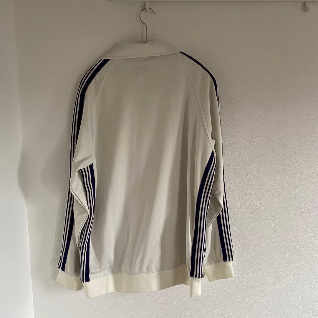 Needles トラックジャケット ホワイト/パープル