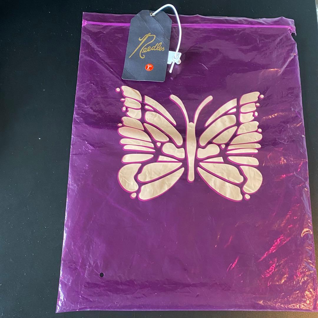 Needles トラックジャケット ホワイト/パープル