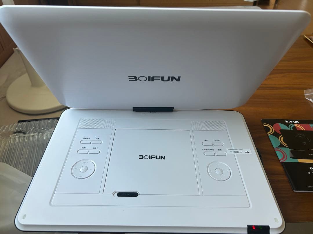 Gambians 週末特価BOIFUN ポータブルCD・DVDプレーヤー