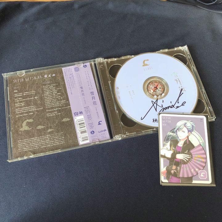 うたの☆プリンスさまっ♪ 美風藍 直筆 雪月花 直筆 サイン