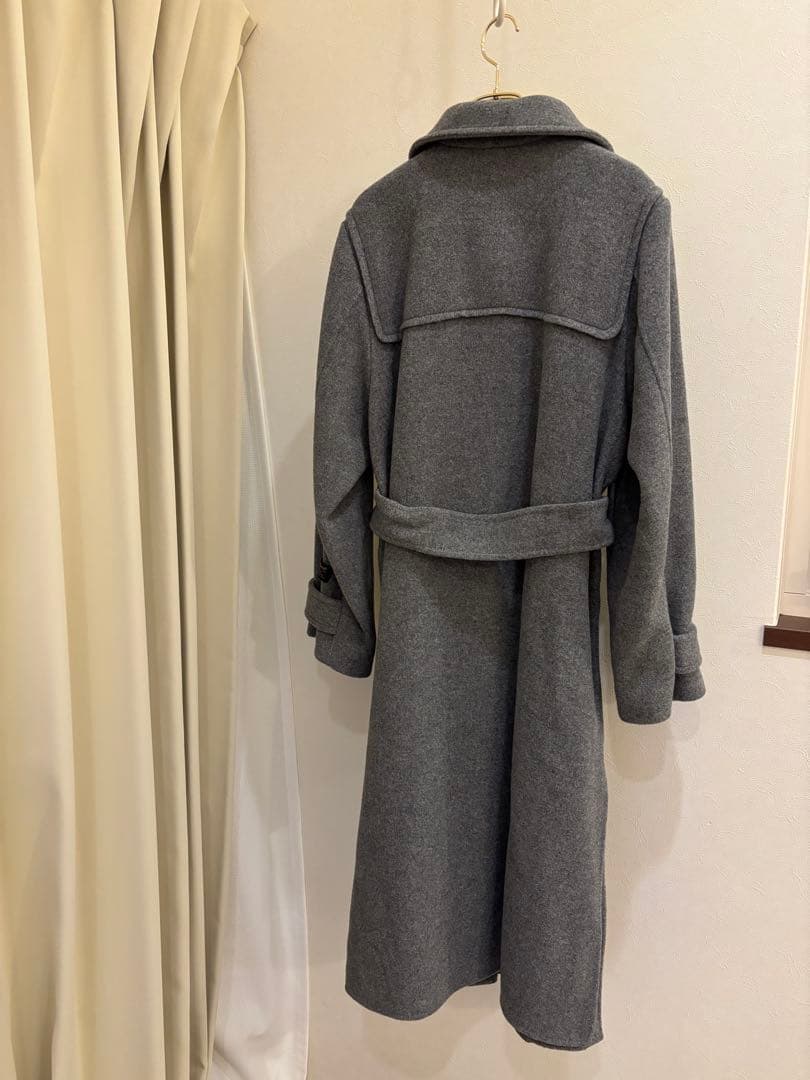 ミラオーウェン　コート　ウール　ロングリバーコート　チェスター　トレンチ