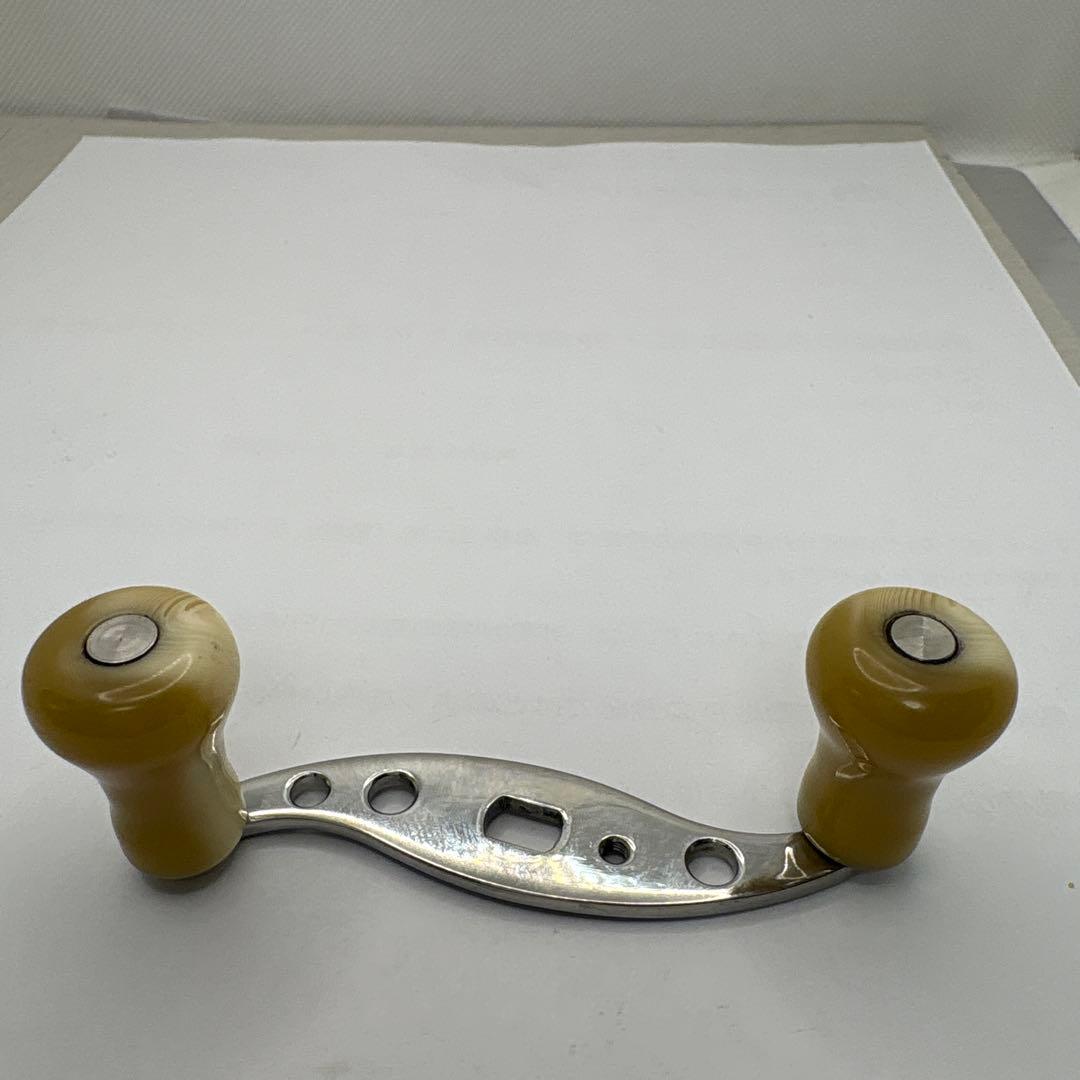 と*ま様 ベイトリールハンドル セット シルバー ゴールド