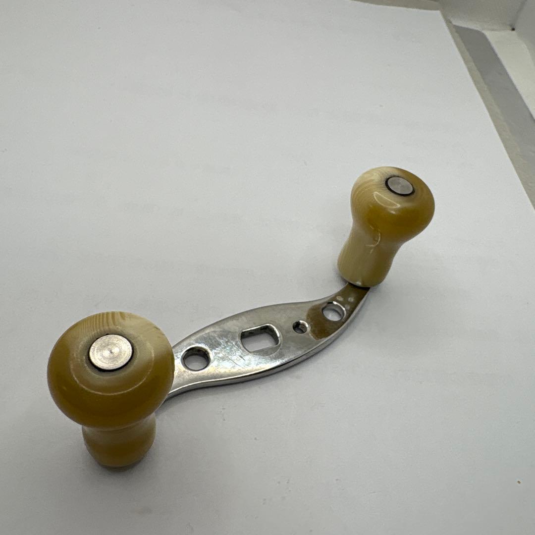 と*ま様 ベイトリールハンドル セット シルバー ゴールド