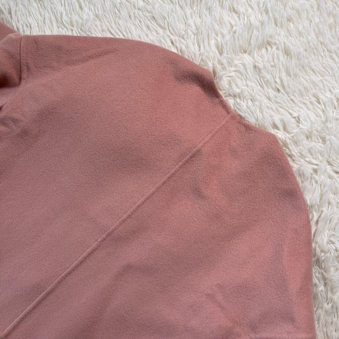 極美品 フェンディ ミンク×フォックスファーコサージュ ケープ ジャケット