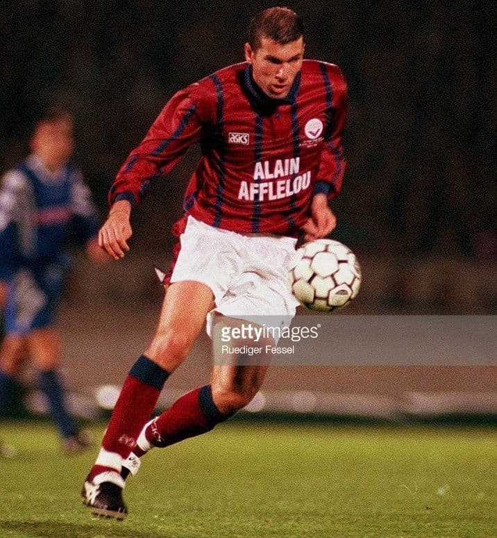 【希少！】ジネディーヌ・ジダン/ボルドー/H/93-94シーズン/元フランス代表