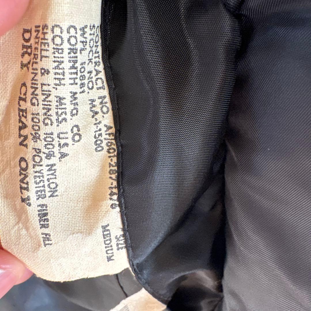 MA-1 ブラックジャケット Mサイズ　made in USA