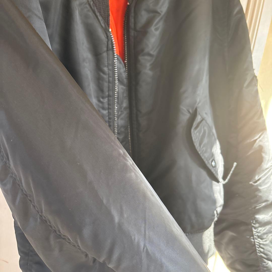 MA-1 ブラックジャケット Mサイズ　made in USA