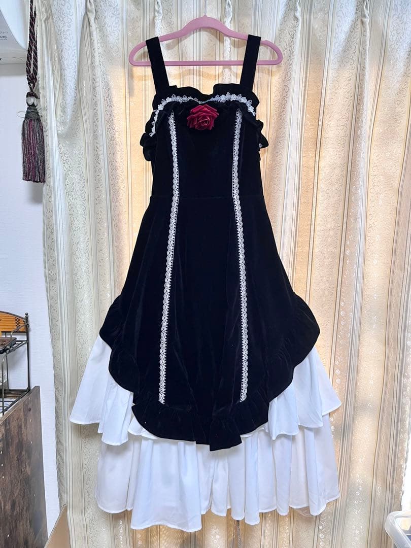 タグ付き新品 Chalmiere ウィンタージャンパースカート