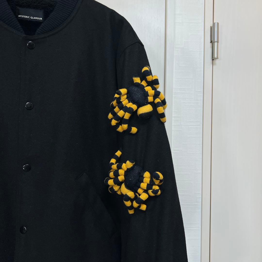 HYSTERIC GLAMOUR 蜘蛛 ぬいぐるみ ボンバージャケット