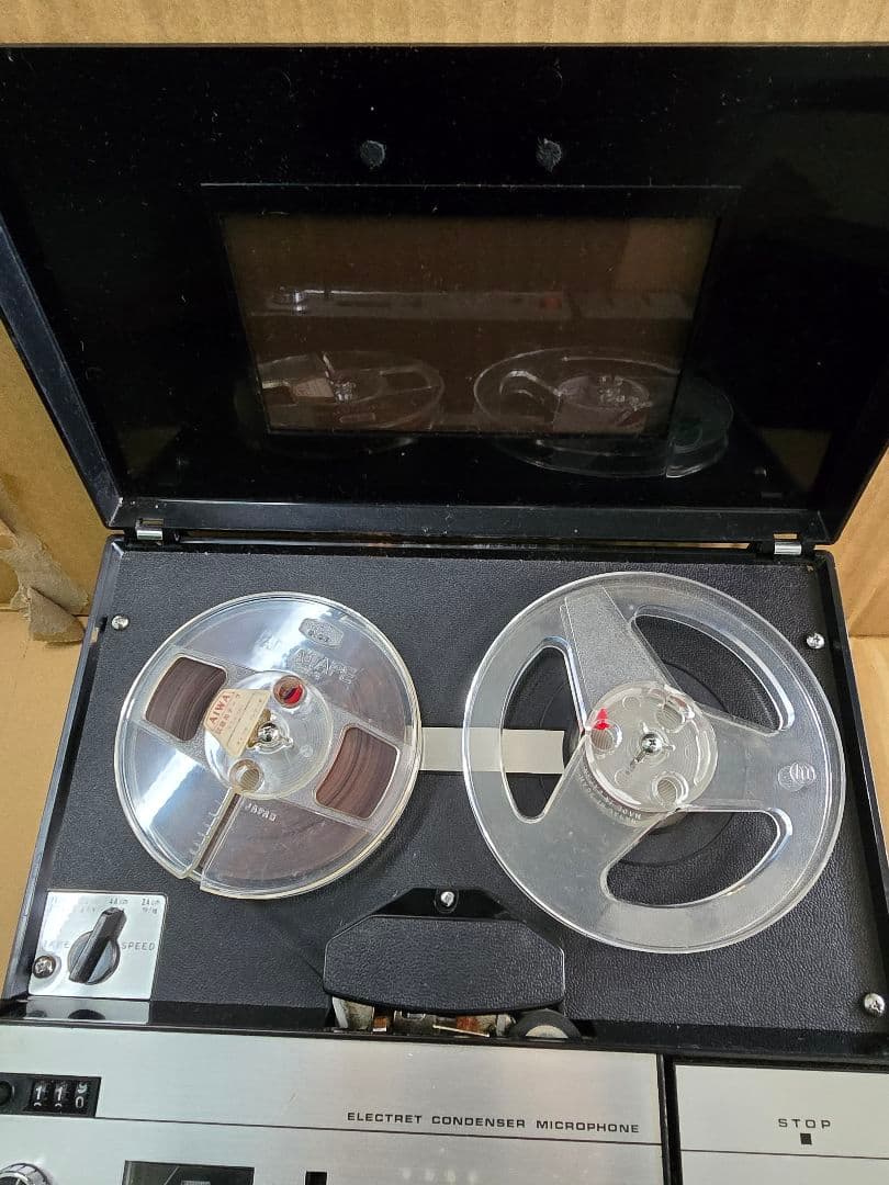 昭和レトロ　SONYTC-4805 オープンリールテープレコーダ