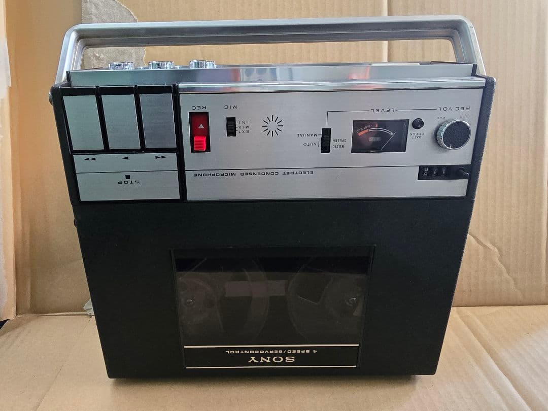 昭和レトロ　SONYTC-4805 オープンリールテープレコーダ