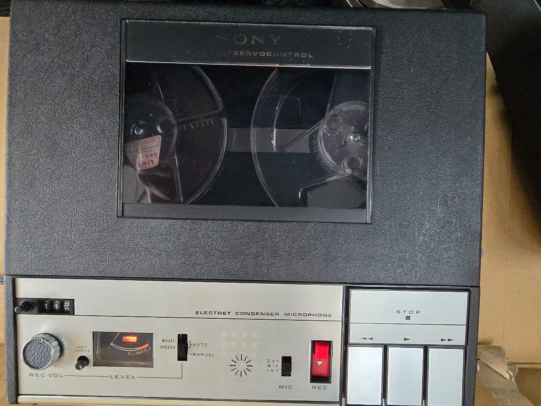 昭和レトロ　SONYTC-4805 オープンリールテープレコーダ