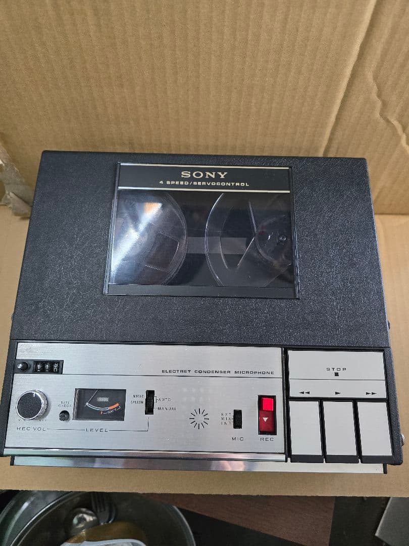 昭和レトロ　SONYTC-4805 オープンリールテープレコーダ