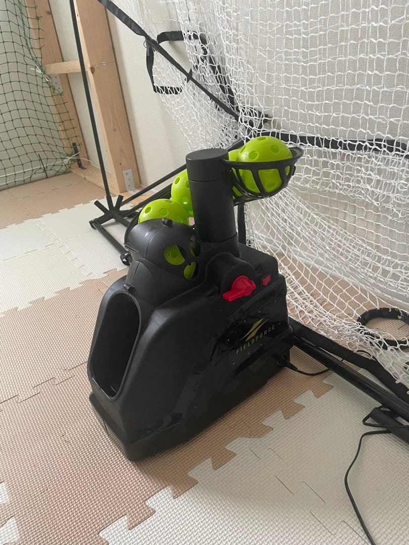 フィールドフォース　オートリターン バッティングネット ACアダプター付き