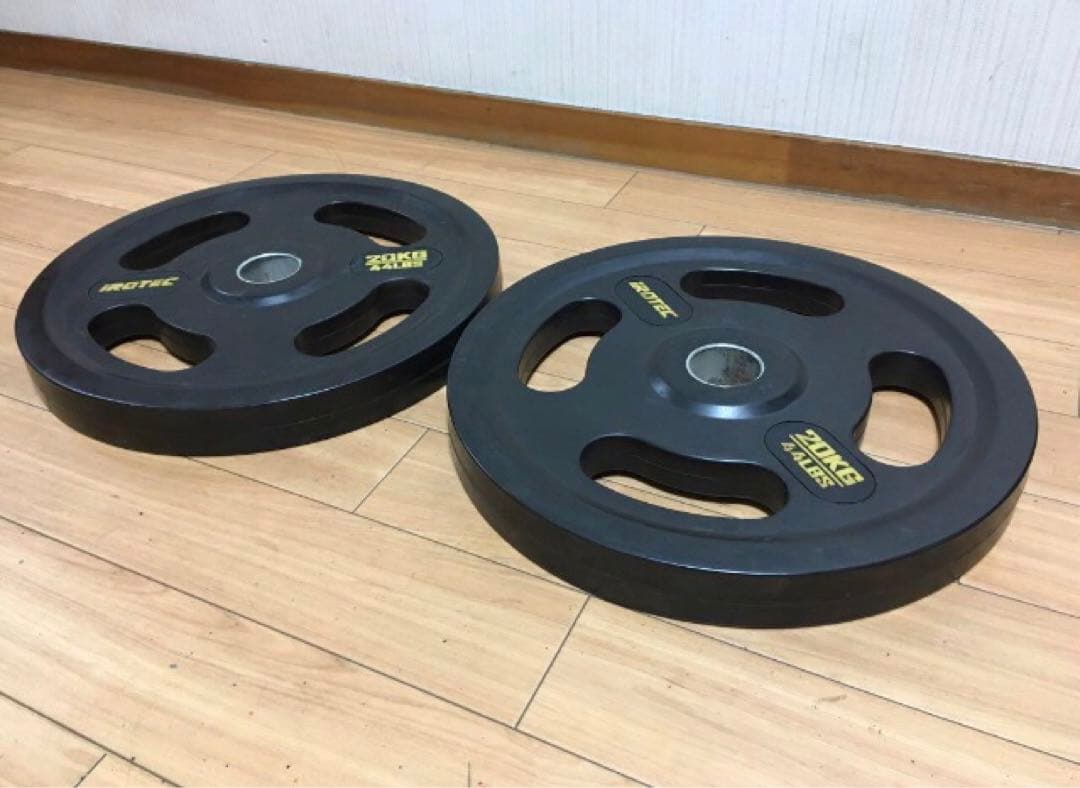 ②アイロテックIROTEC プレート20kg x 1枚穴径50mm(同時購入)